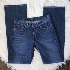 James Jeans Hector Skinny Dip Jeans Bootcut Cotton Mid Rise Women 28 x 33